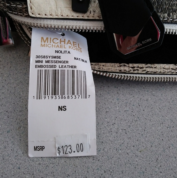 Firm Final price !*New Leather Michael Kors - Picture 5 of 5